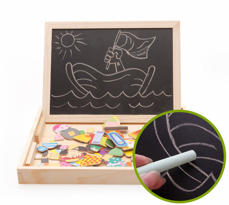 Children's Magnetic Cartoon Animal Jigsaw Puzzle Toy