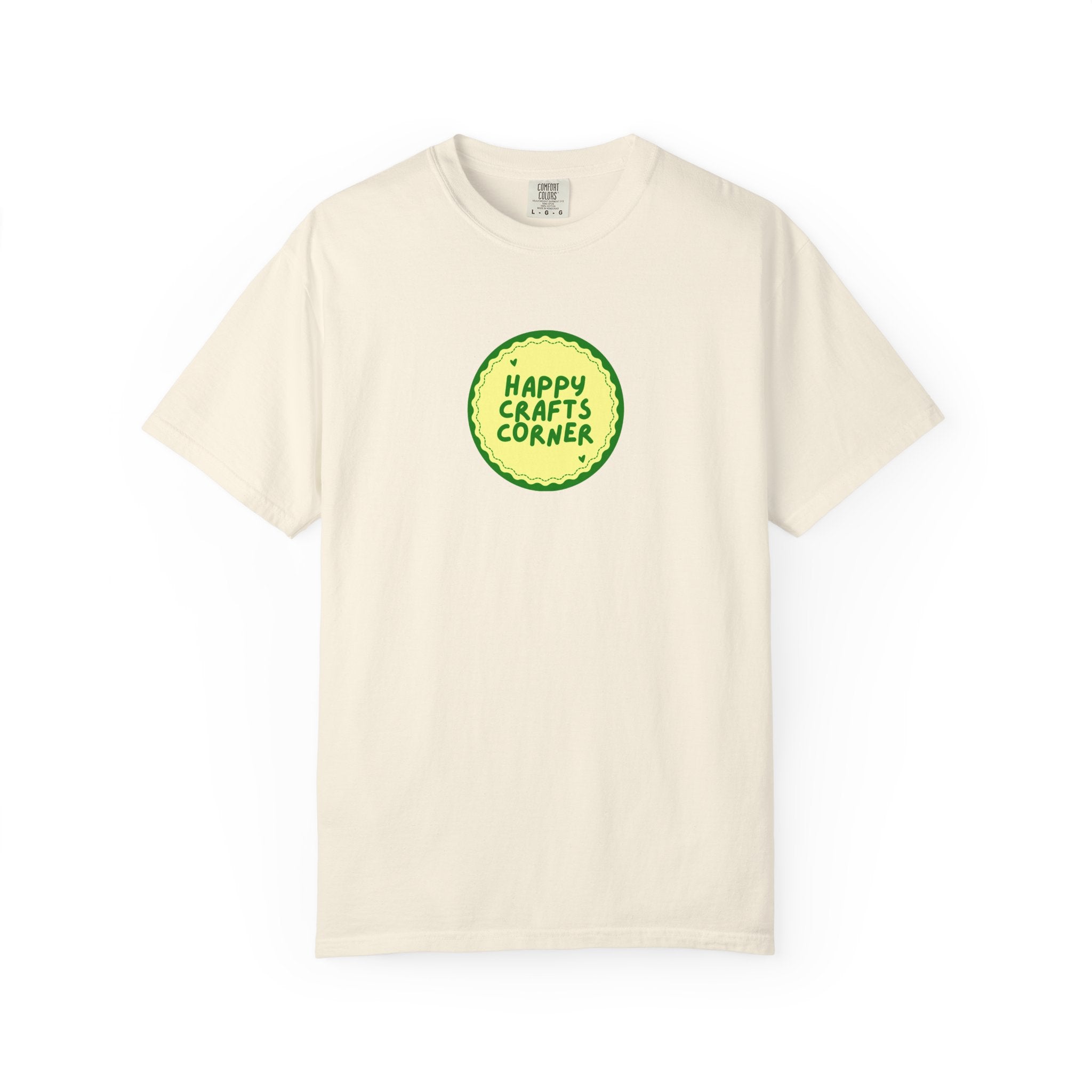 Happy Crafts Corner Casual Graphic T-Shirt Apparel