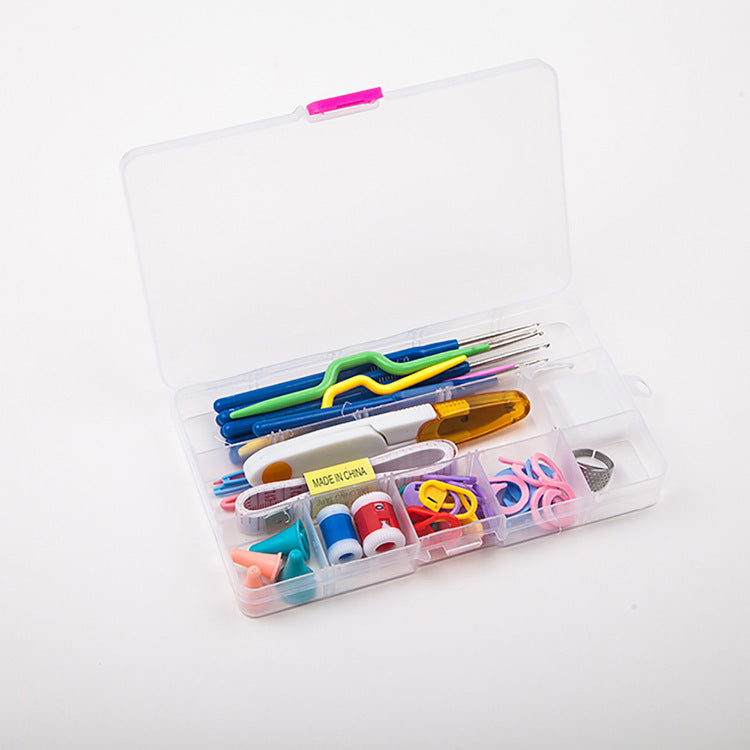 Complete Crochet Tool Set with Yarn Needles Bag