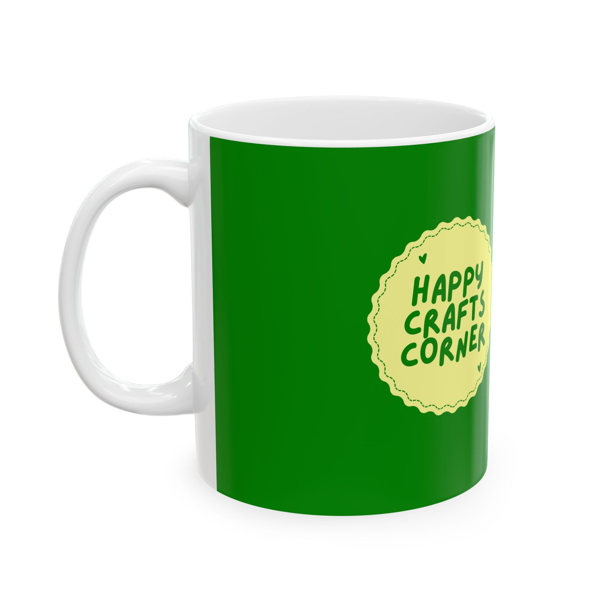 Happy Crafts Corner Ceramic Mug Coffee Cup