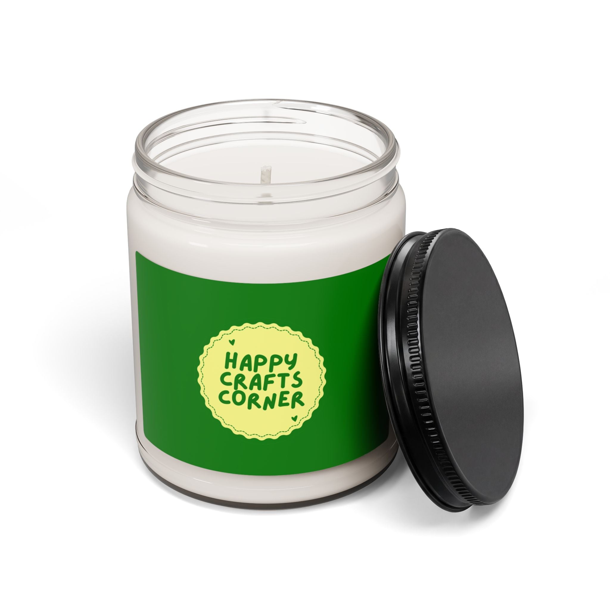 Happy Crafts Corner Scented Soy Candle Home