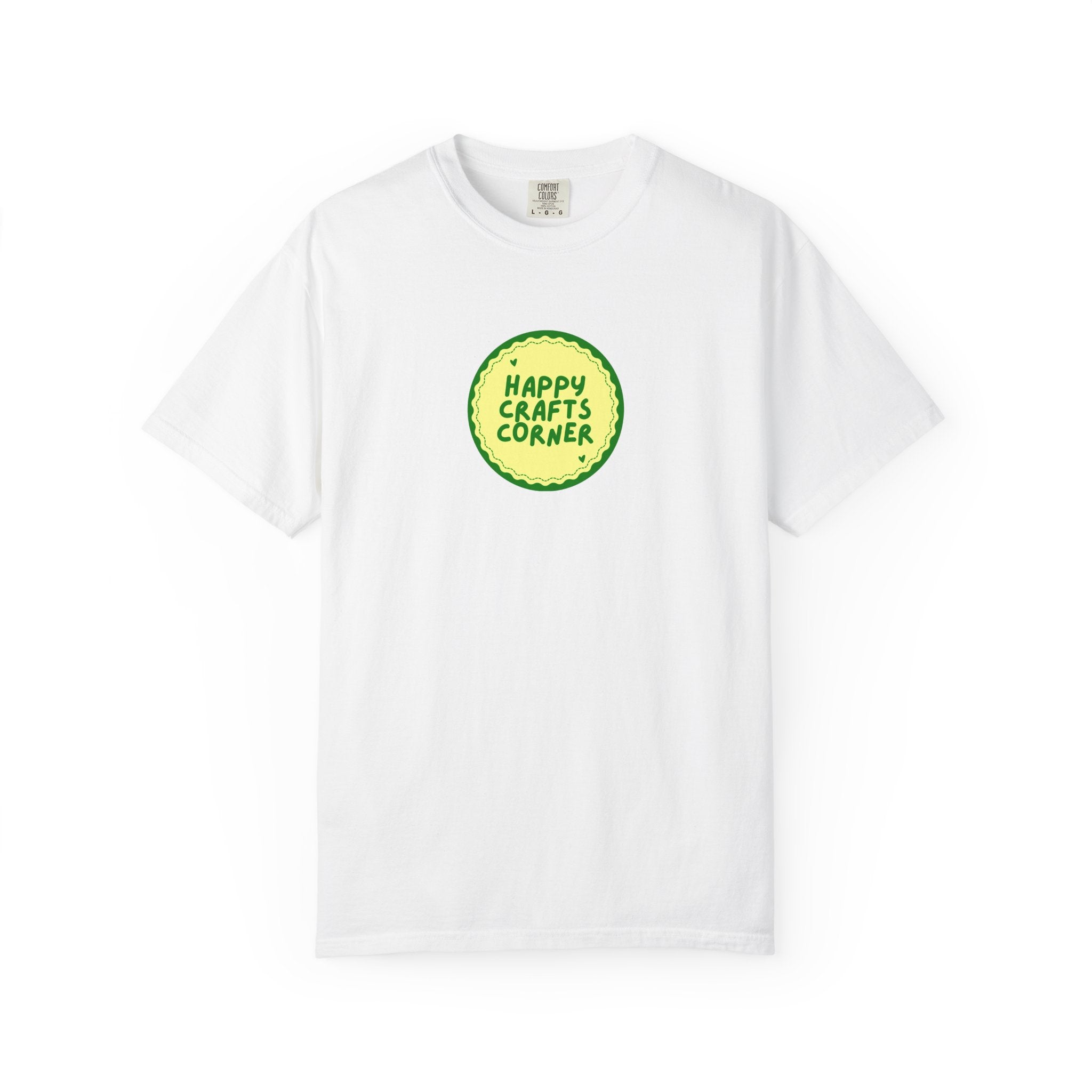 Happy Crafts Corner Casual Graphic T-Shirt Apparel