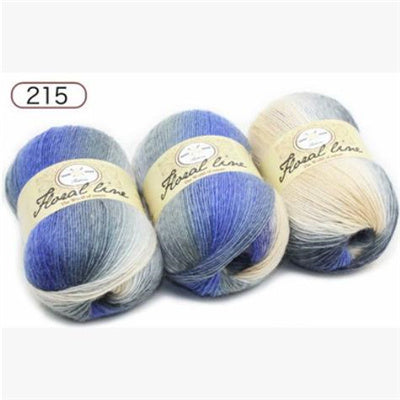Rainbow Ball of Yarn for Knitting Crafts