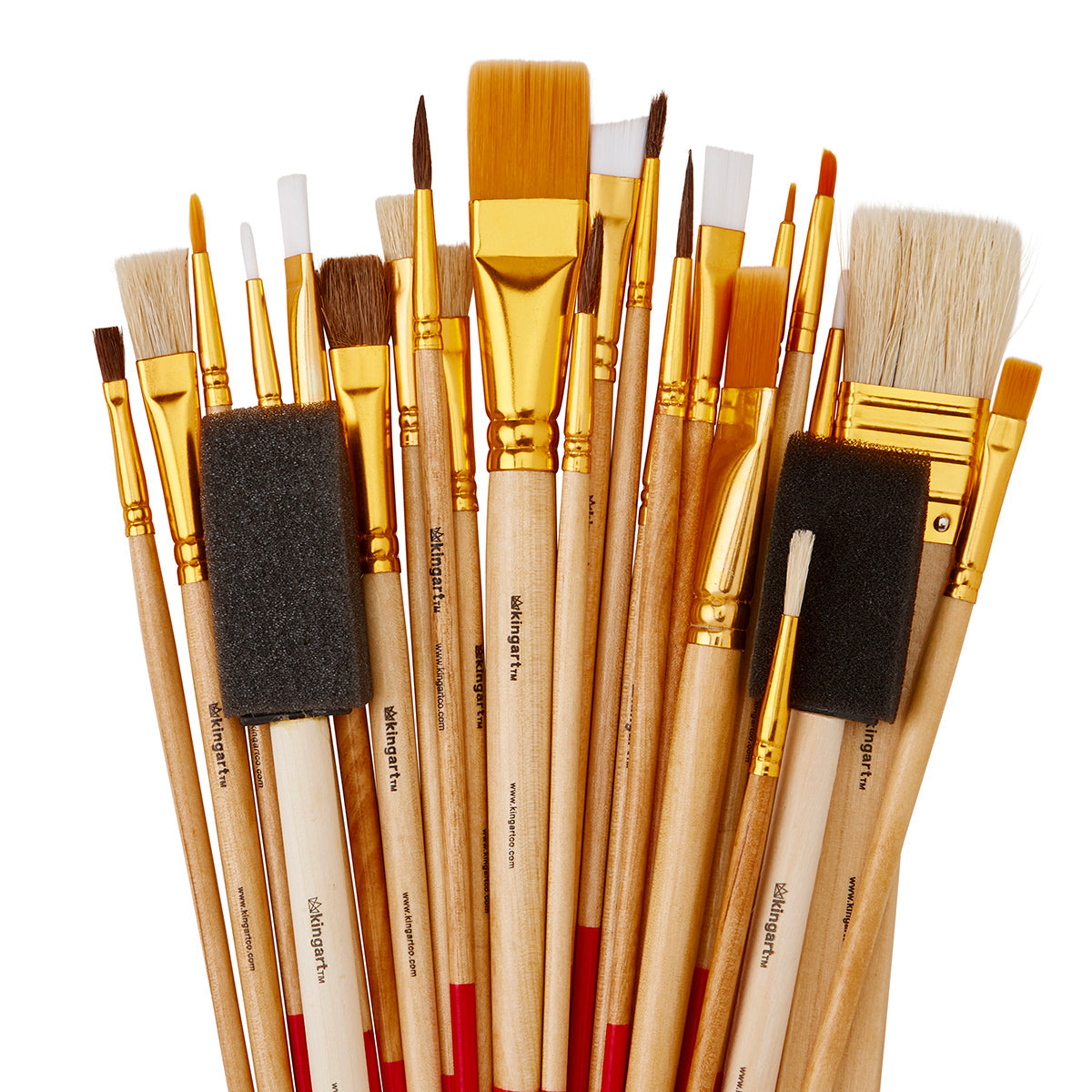 Studio Value Pack 25-Piece Art Brush Set