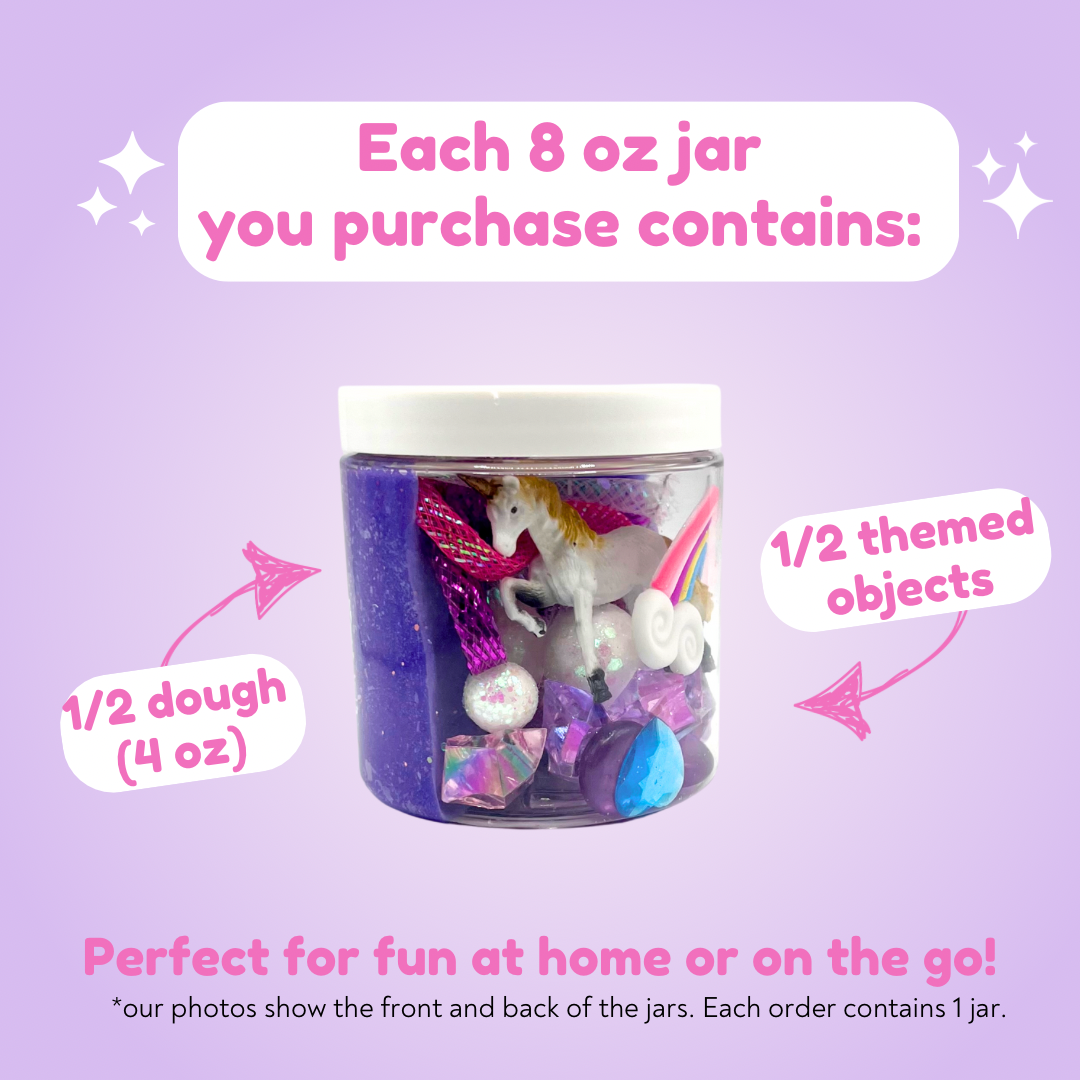 Magic Rainbow Unicorn Playdough Kit for Kids