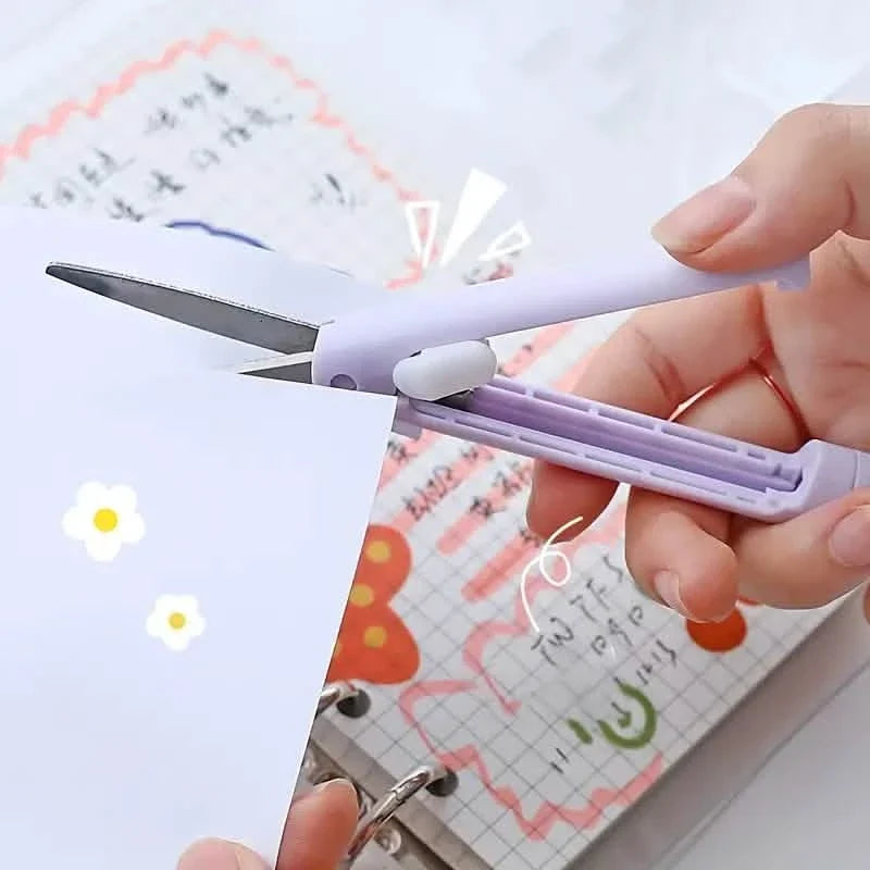 3-Pack 2-in-1 Pen Style Scissors Paper Cutters