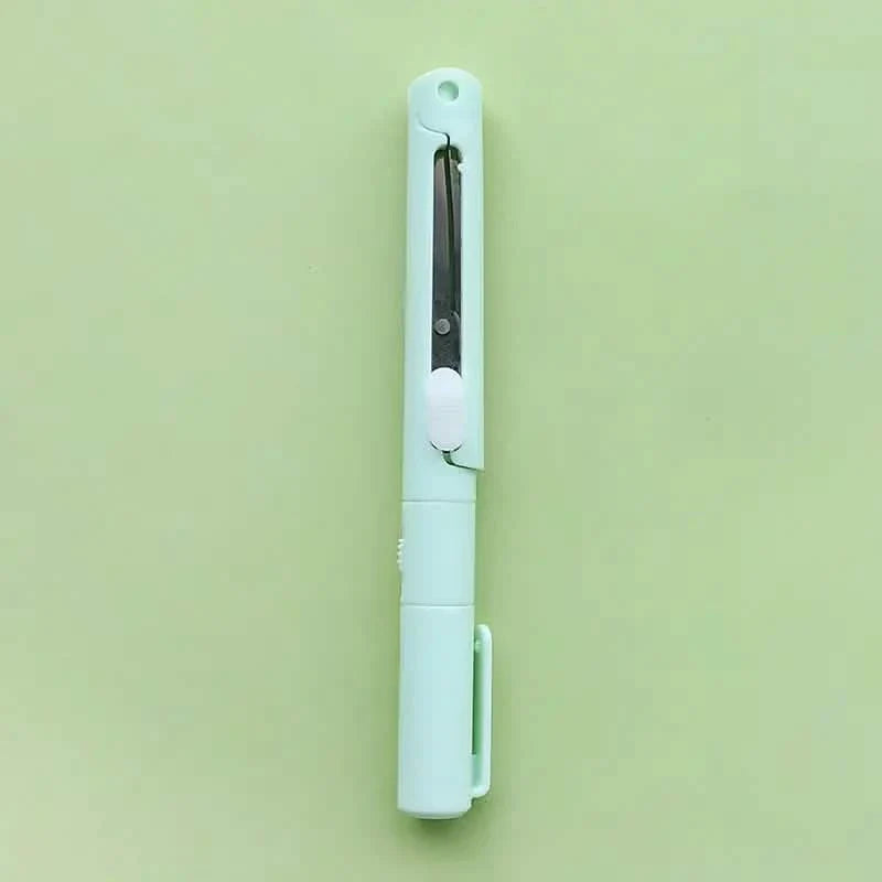 3-Pack 2-in-1 Pen Style Scissors Paper Cutters