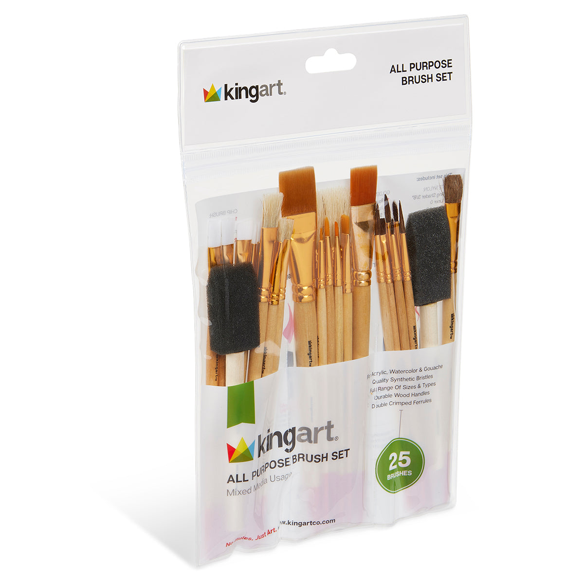 Studio Value Pack 25-Piece Art Brush Set