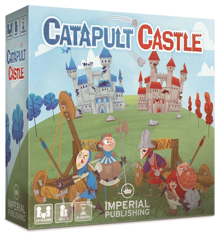 Catapult Castle Medieval Dexterity Game for 1-4 Players