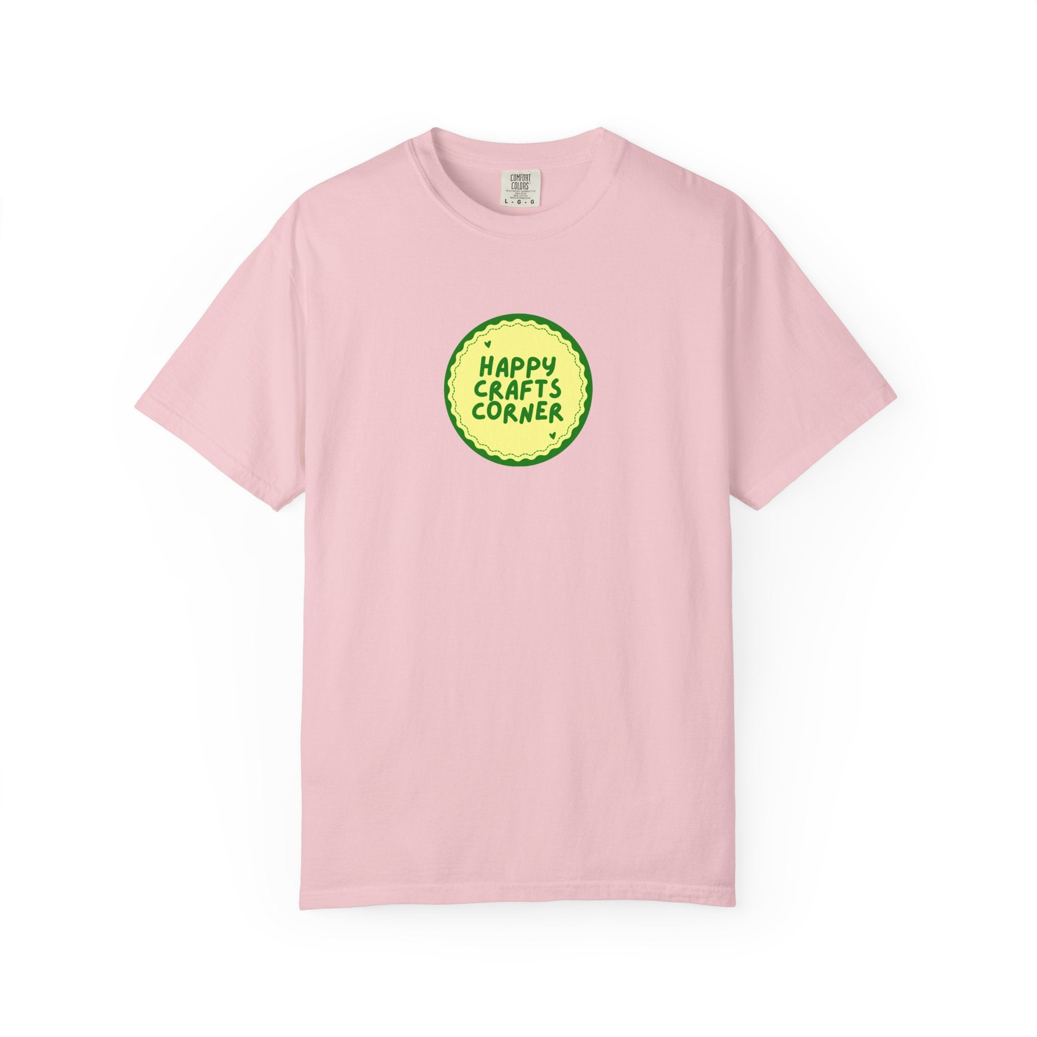 Happy Crafts Corner Casual Graphic T-Shirt Apparel