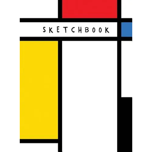 Neoplasticism Abstract Art Sketchbook for Drawing and Doodling