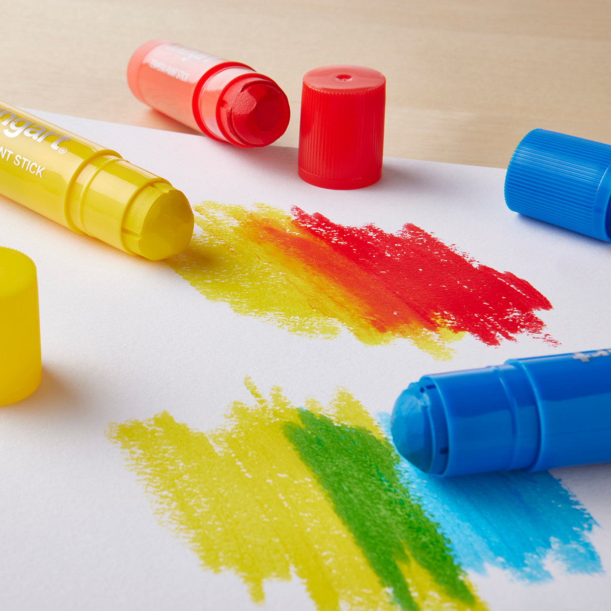 60-Color Tempera Paint Sticks for Creative Art Projects