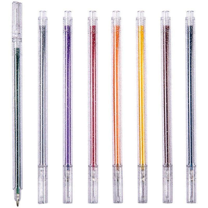 Neon Glitter Gel Pens Fine Tip Art Set