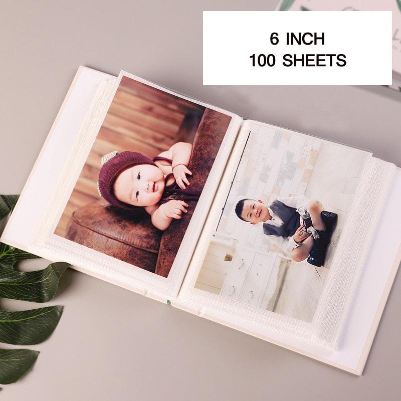 6-Inch 100-Sheet Scrapbook Paper for Family Photos