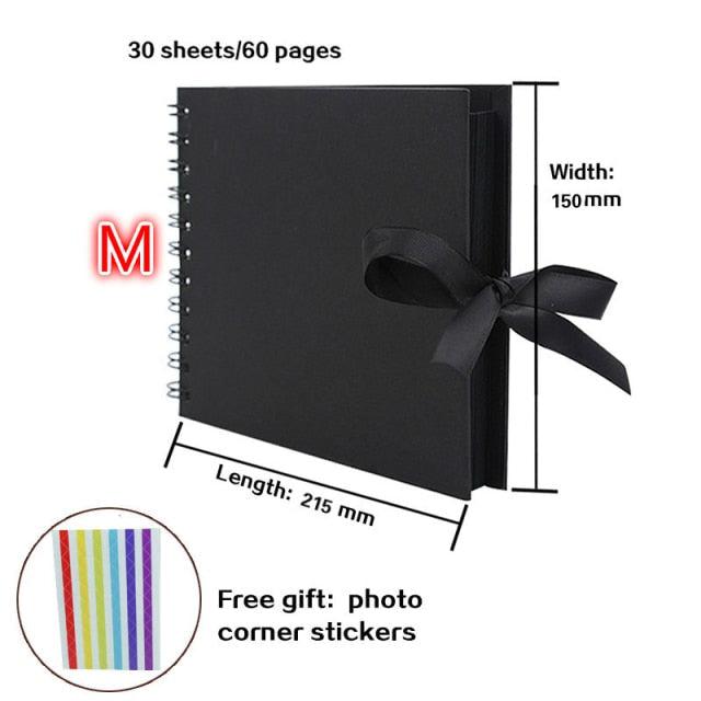 Photo Album Scrapbook 60/80 Pages Memory Craft Album
