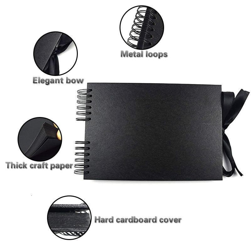 Photo Album Scrapbook 60/80 Pages Memory Craft Album