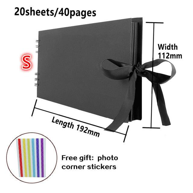 Photo Album Scrapbook 60/80 Pages Memory Craft Album
