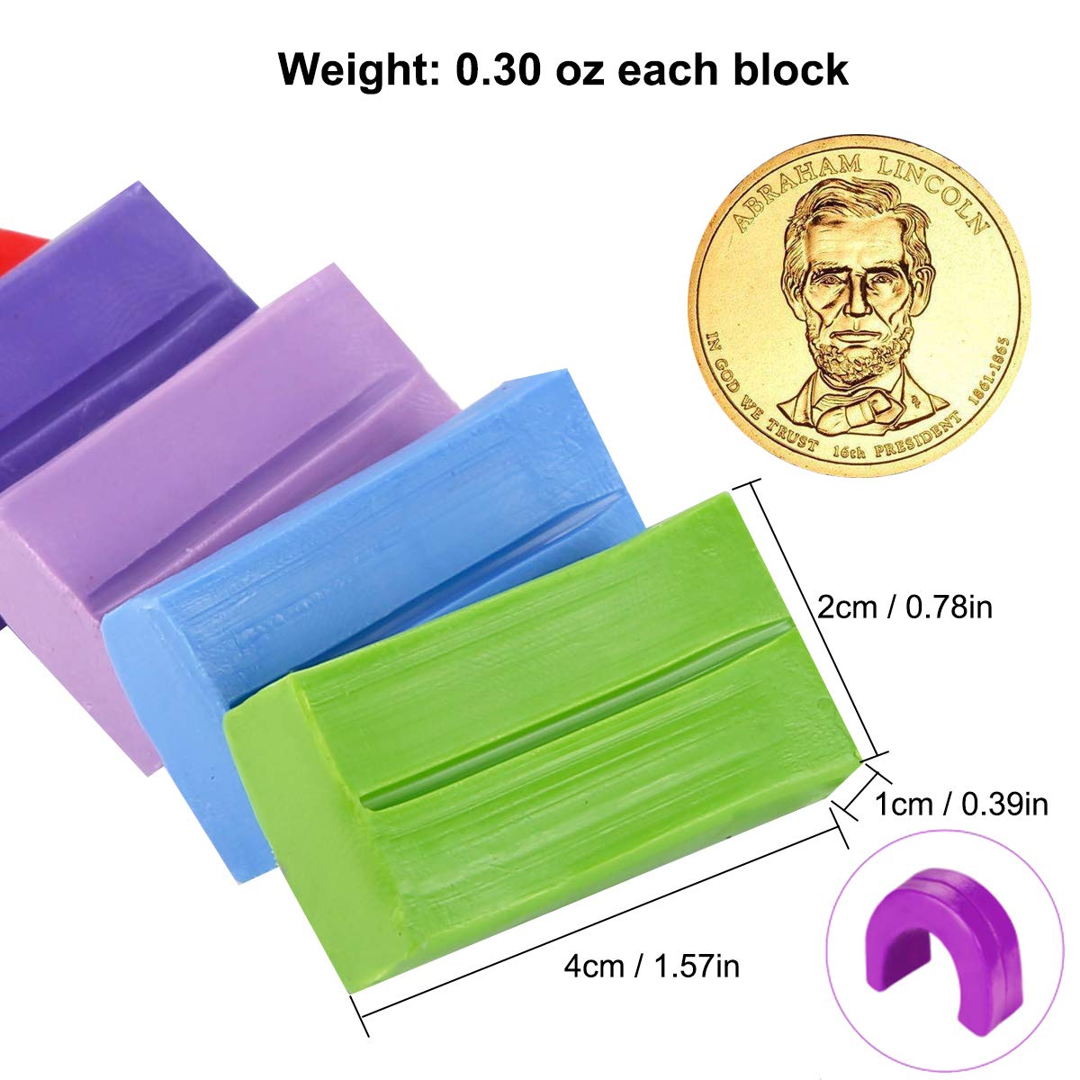 Polymer Clay Kit 24 Colors Modeling Set
