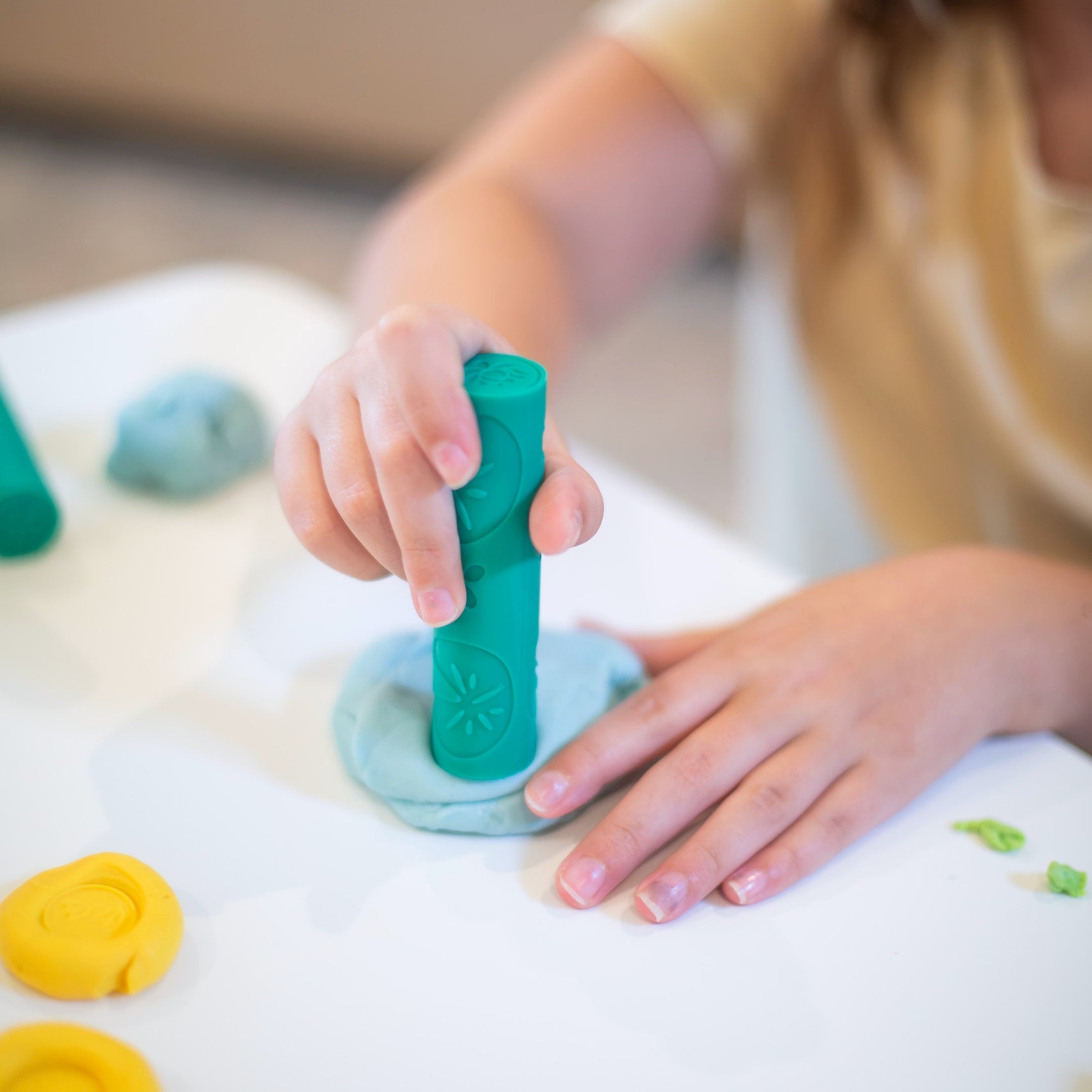 Pond Life Play Dough Rollers Set of 6