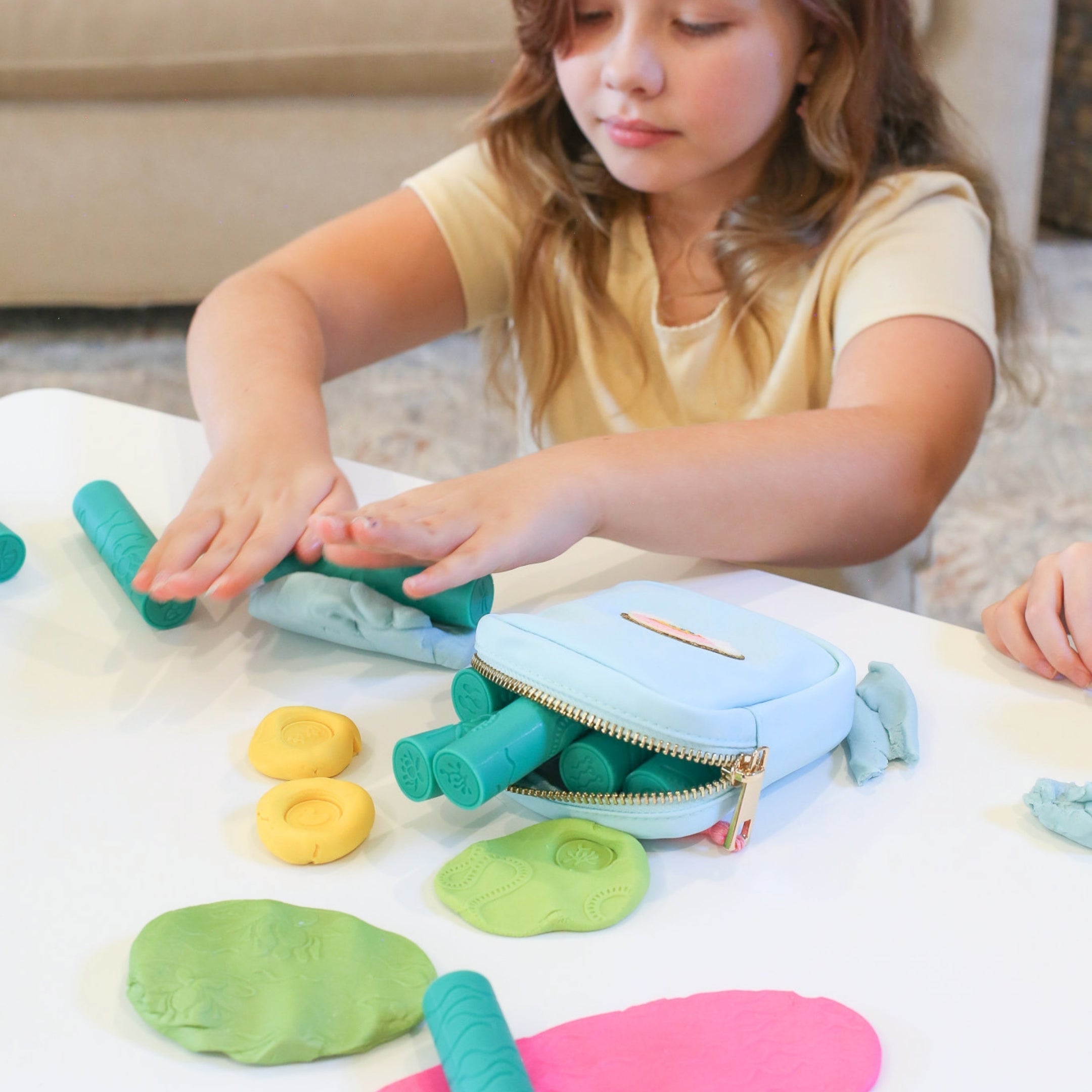 Pond Life Play Dough Rollers Set of 6