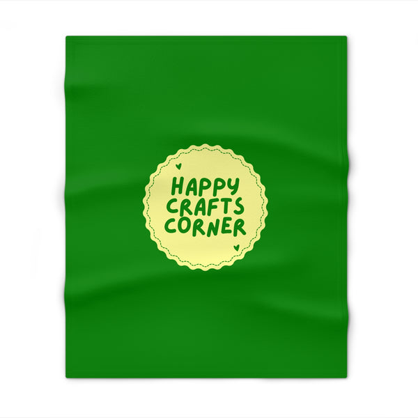 Happy Crafts Corner Cozy Throw Blanket Home Decor