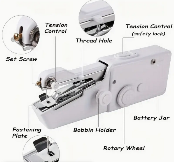 Portable Handheld Sewing Machine Quick Stitching Tool