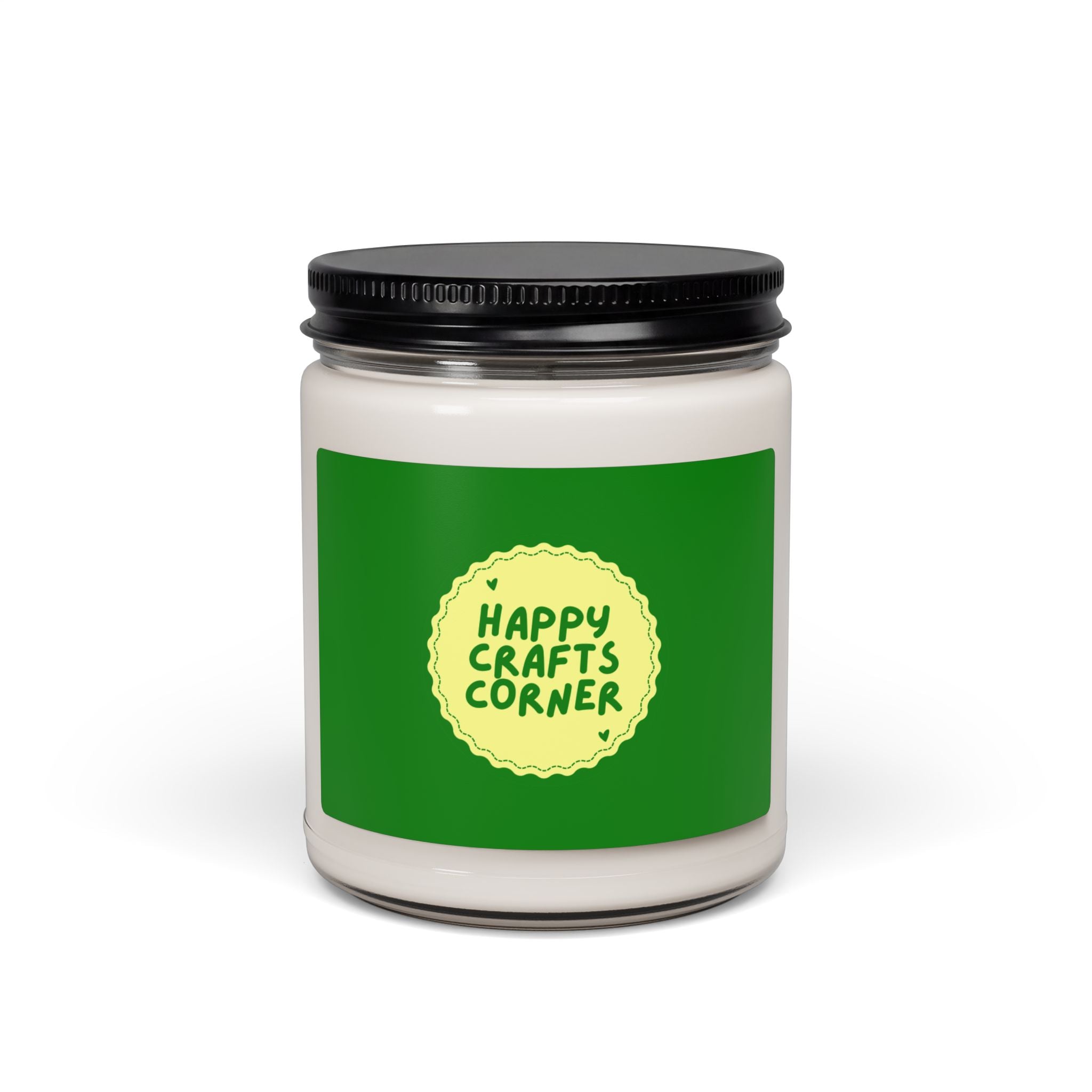 Happy Crafts Corner Scented Soy Candle Home
