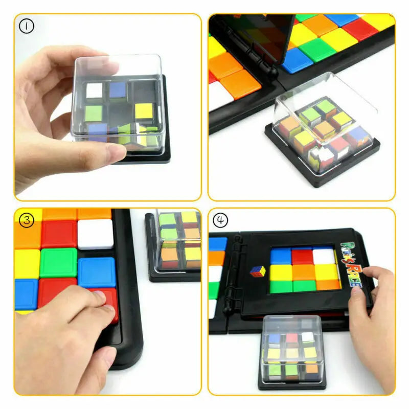 New Race Board Game Parent-Child Magic Cube Toy