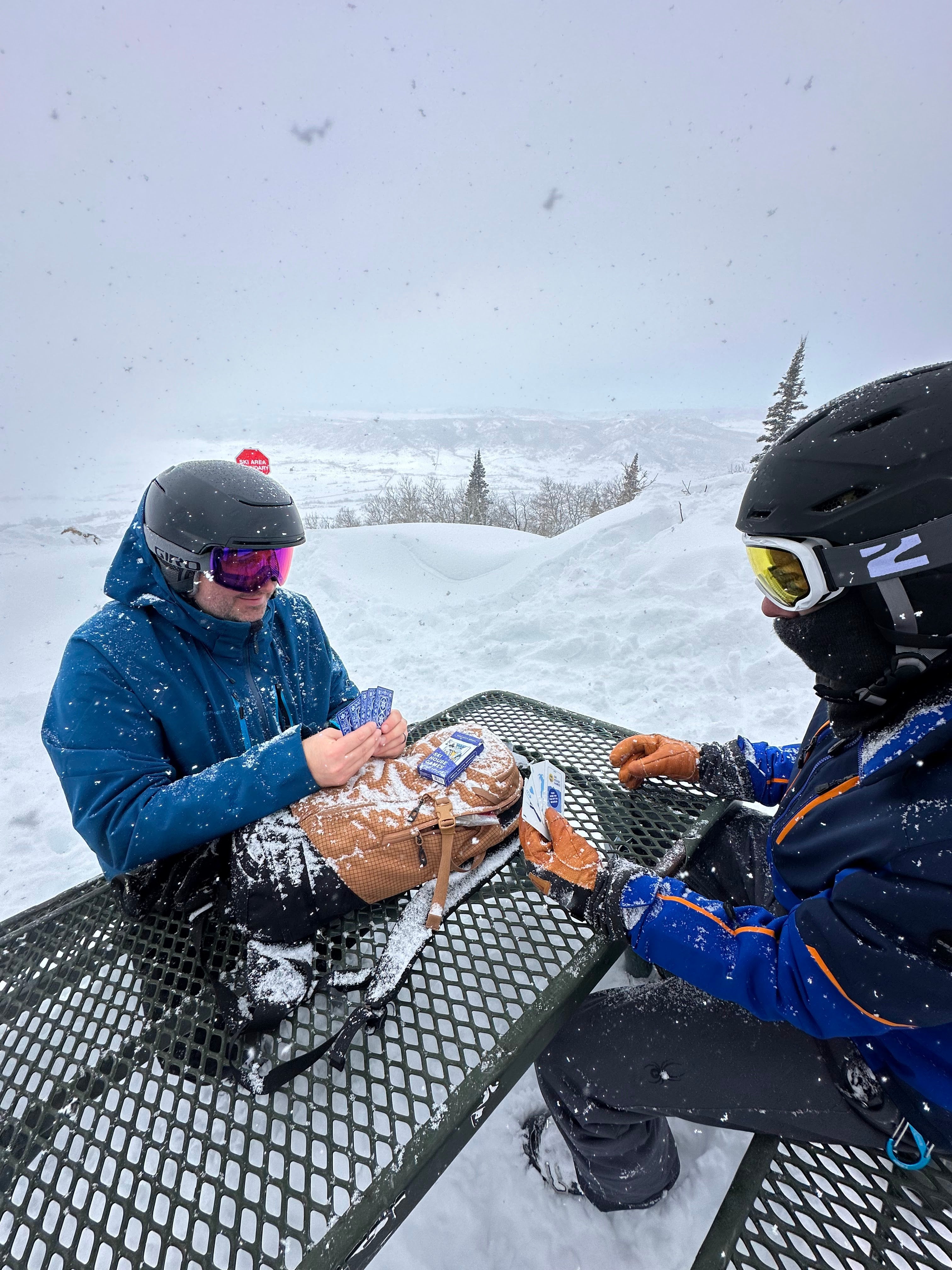Ski House Games Card Deck for Family Fun