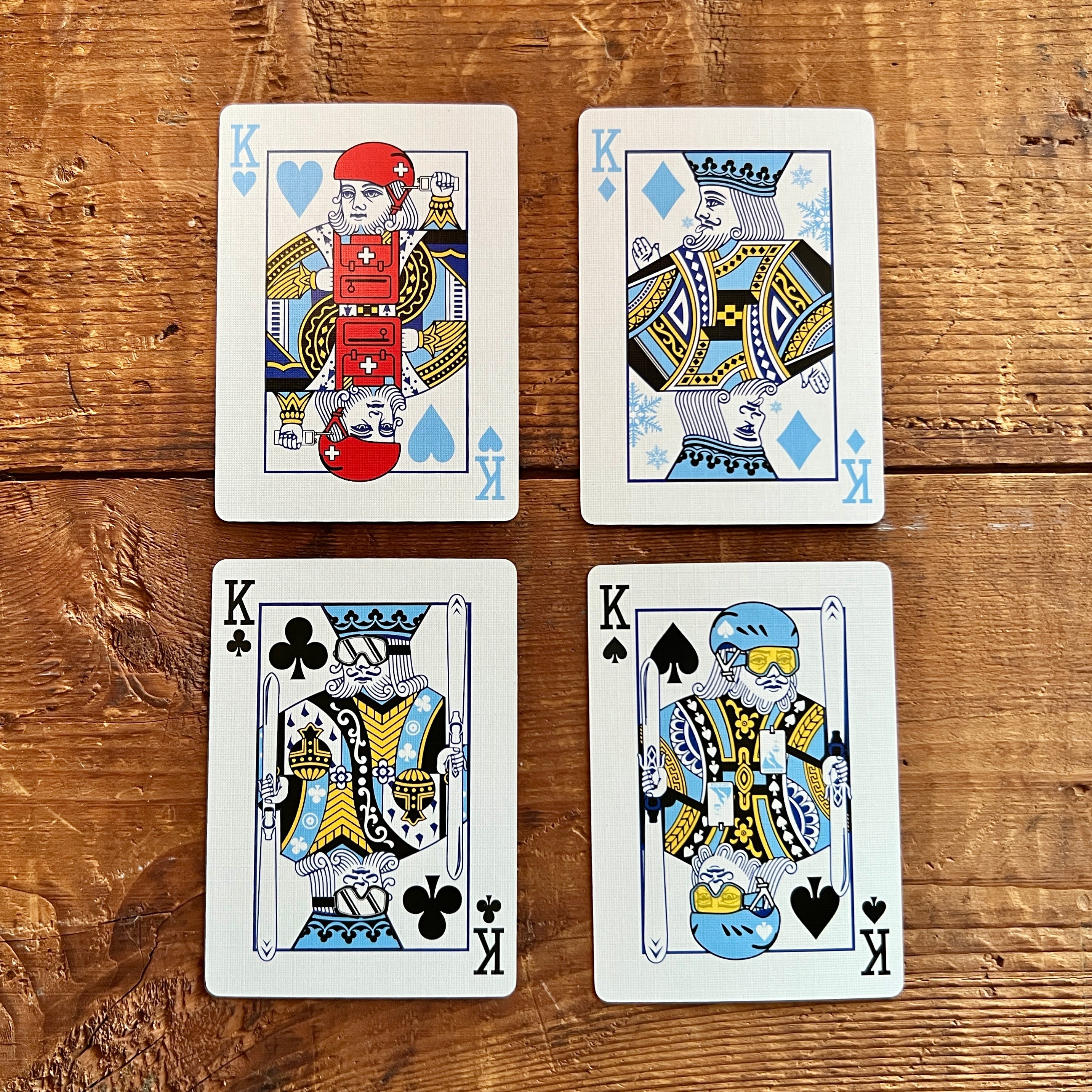Ski House Games Card Deck for Family Fun