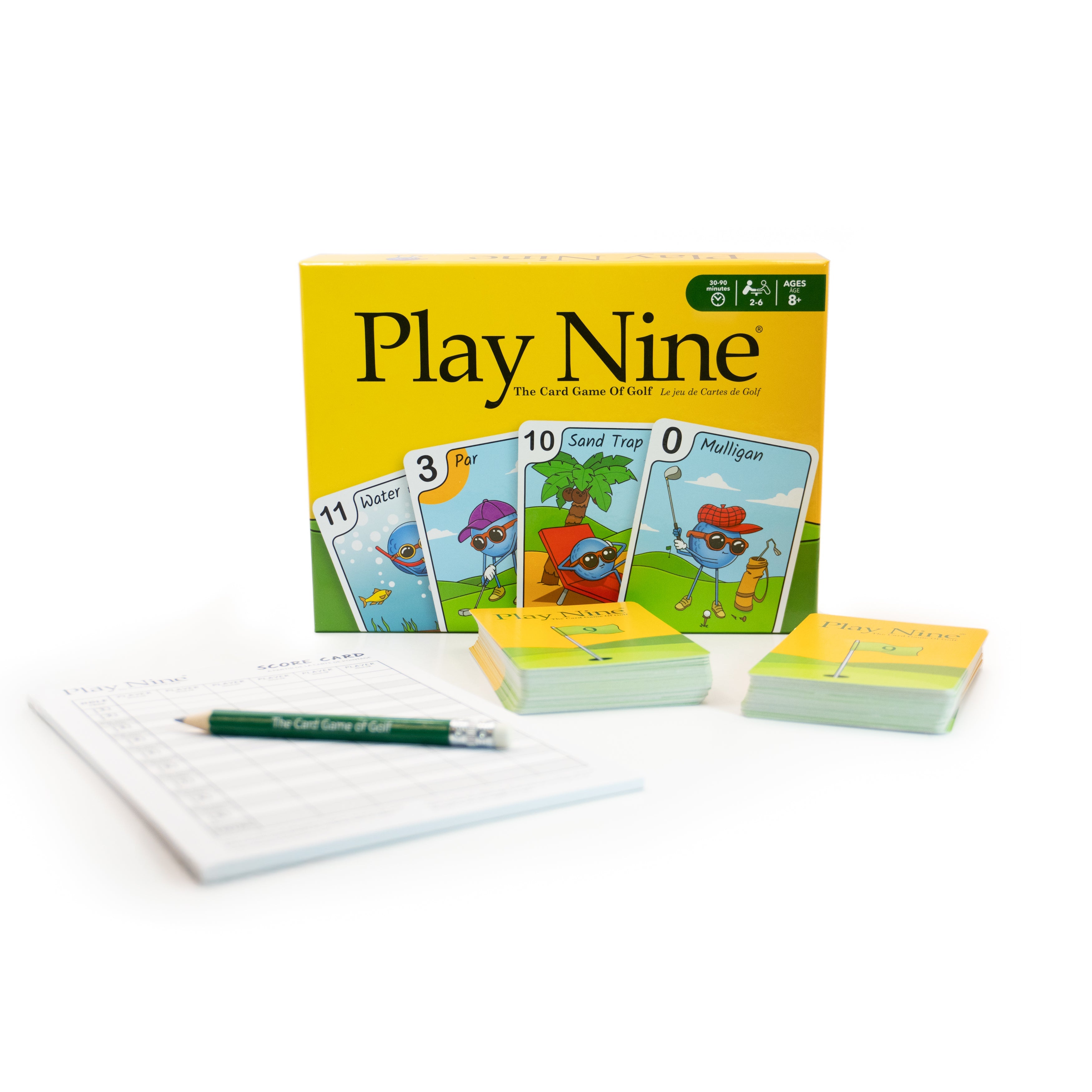 Play Nine Golf Card Game for Family Fun