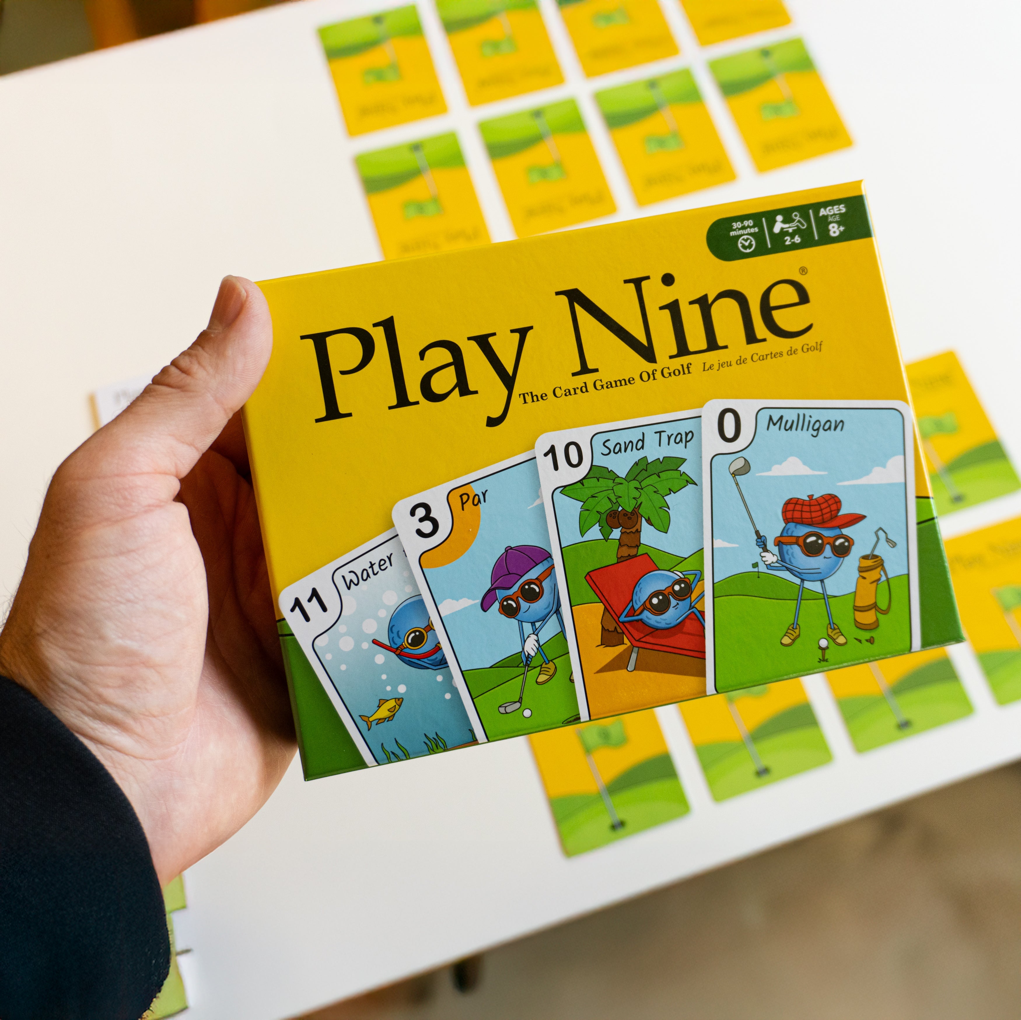 Play Nine Golf Card Game for Family Fun