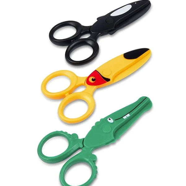 Preschool Training Scissors Child-Safe Craft Scissors for Kids