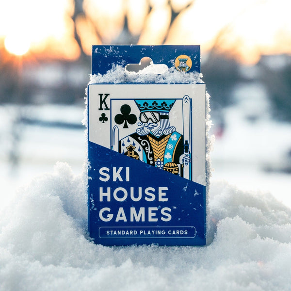 Ski House Games Card Deck for Family Fun