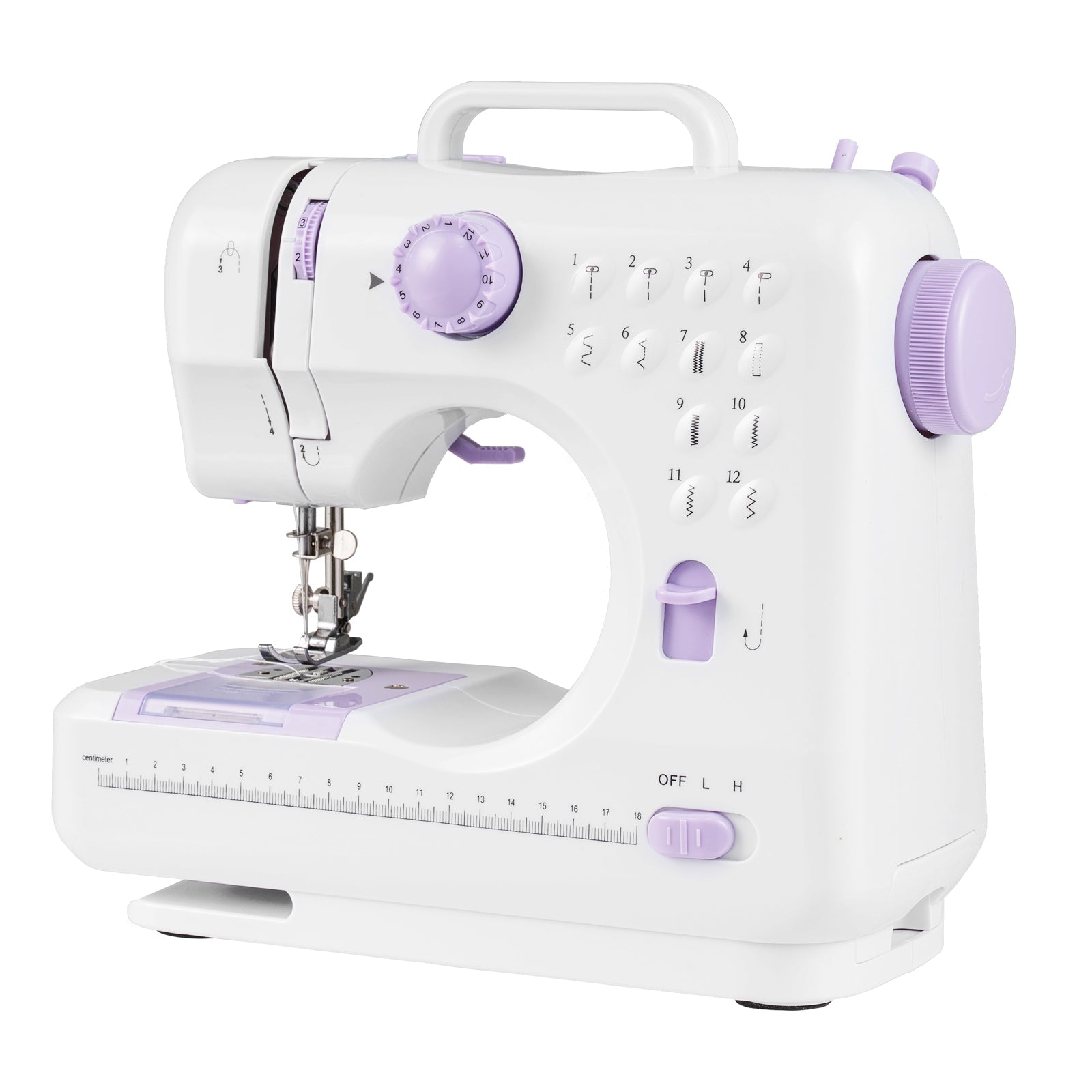 Mini Sewing Machine with 12 Built-In Stitches
