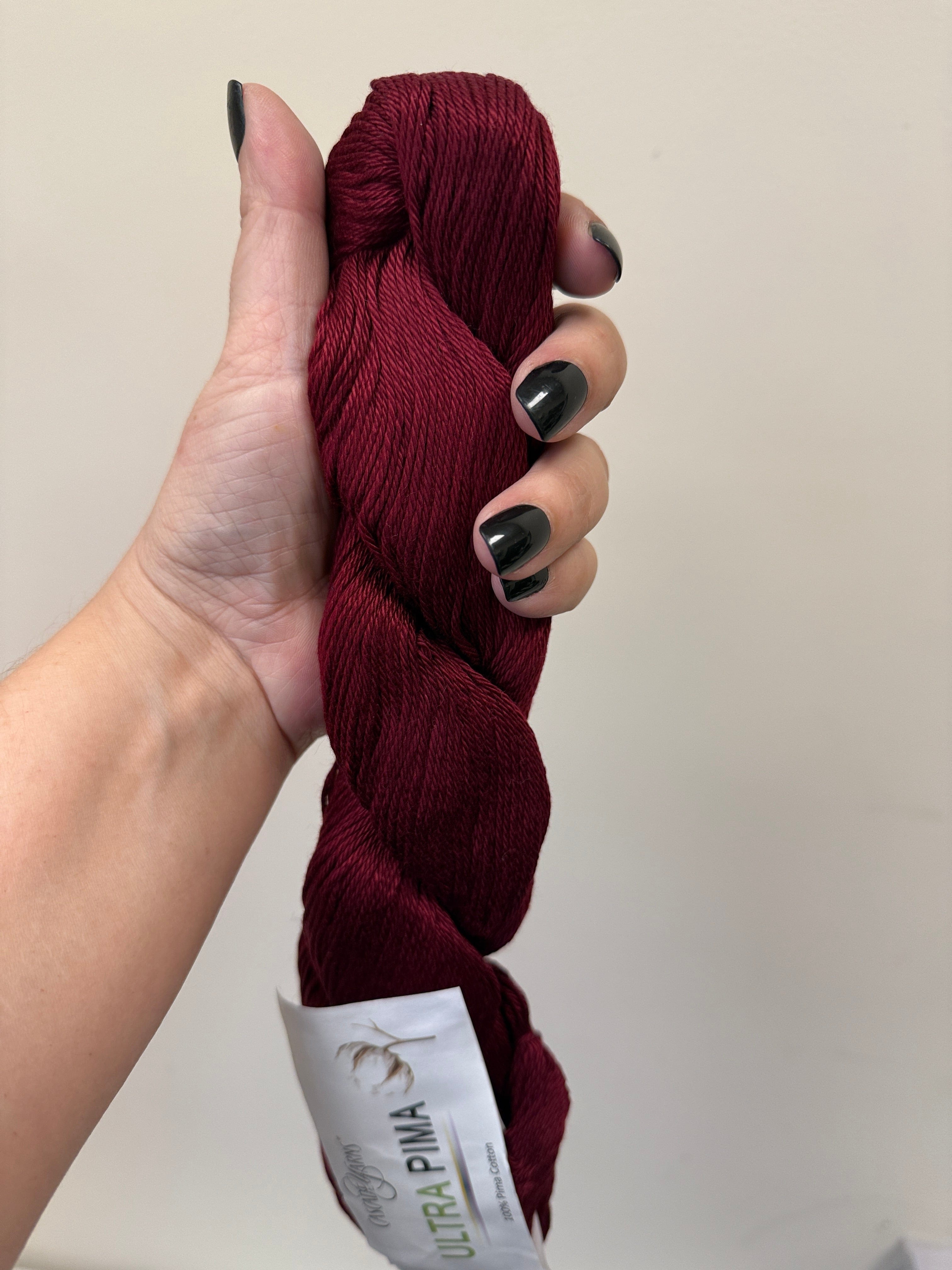 Ultra Pima Cotton DK Soft Yarn Material