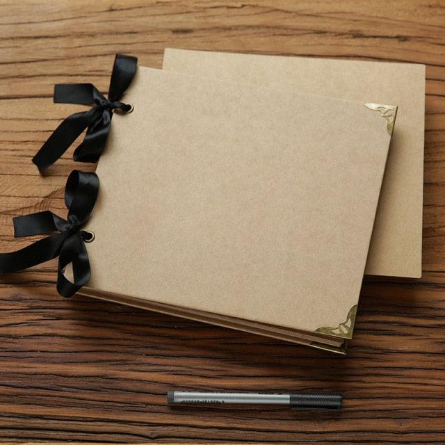 DIY Self-Adhesive Wedding Photo Scrapbook Album 20-Pages