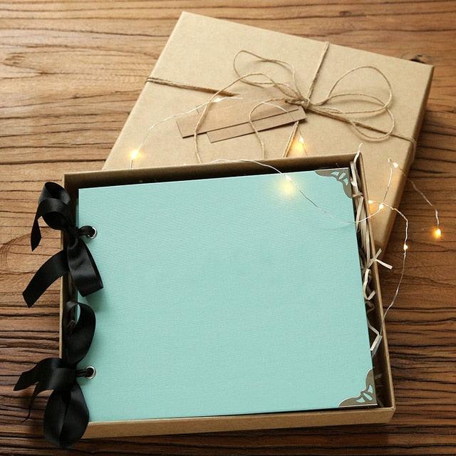 DIY Self-Adhesive Wedding Photo Scrapbook Album 20-Pages