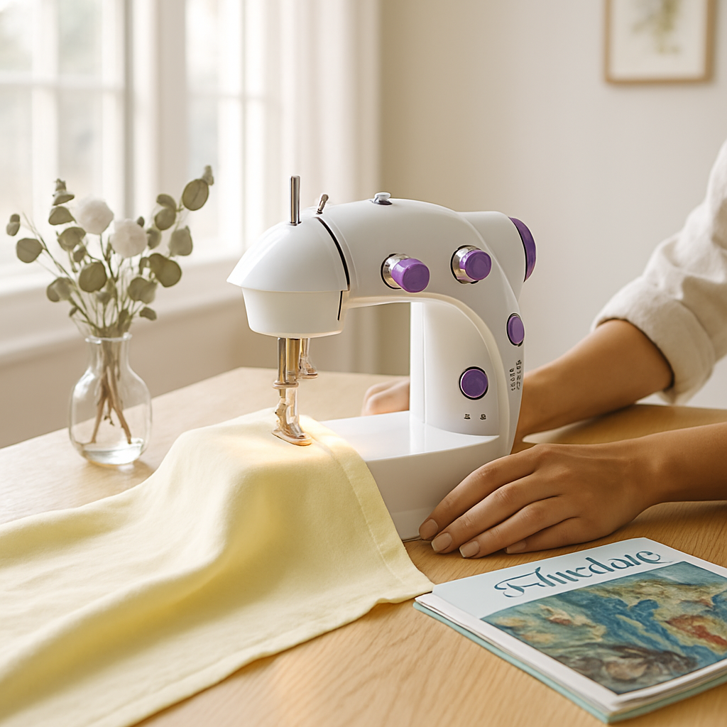 Electric Portable Sewing Machine for Home Projects