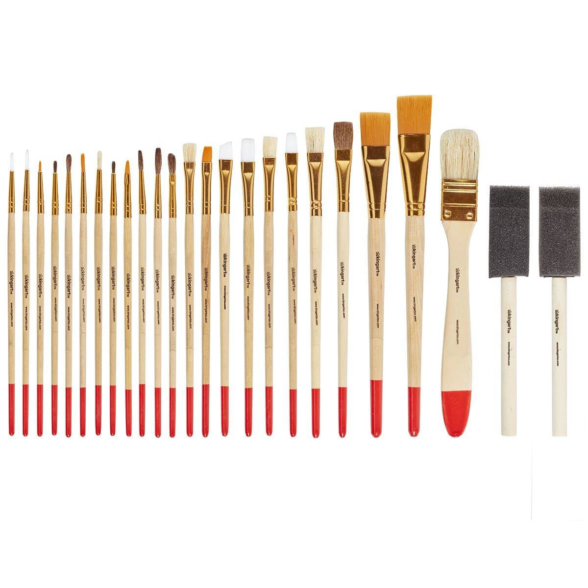 Studio Value Pack 25-Piece Art Brush Set