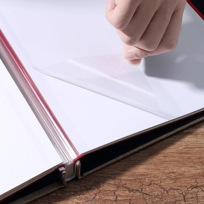 Linen 16-Inch DIY Refillable Photo Scrapbook Album