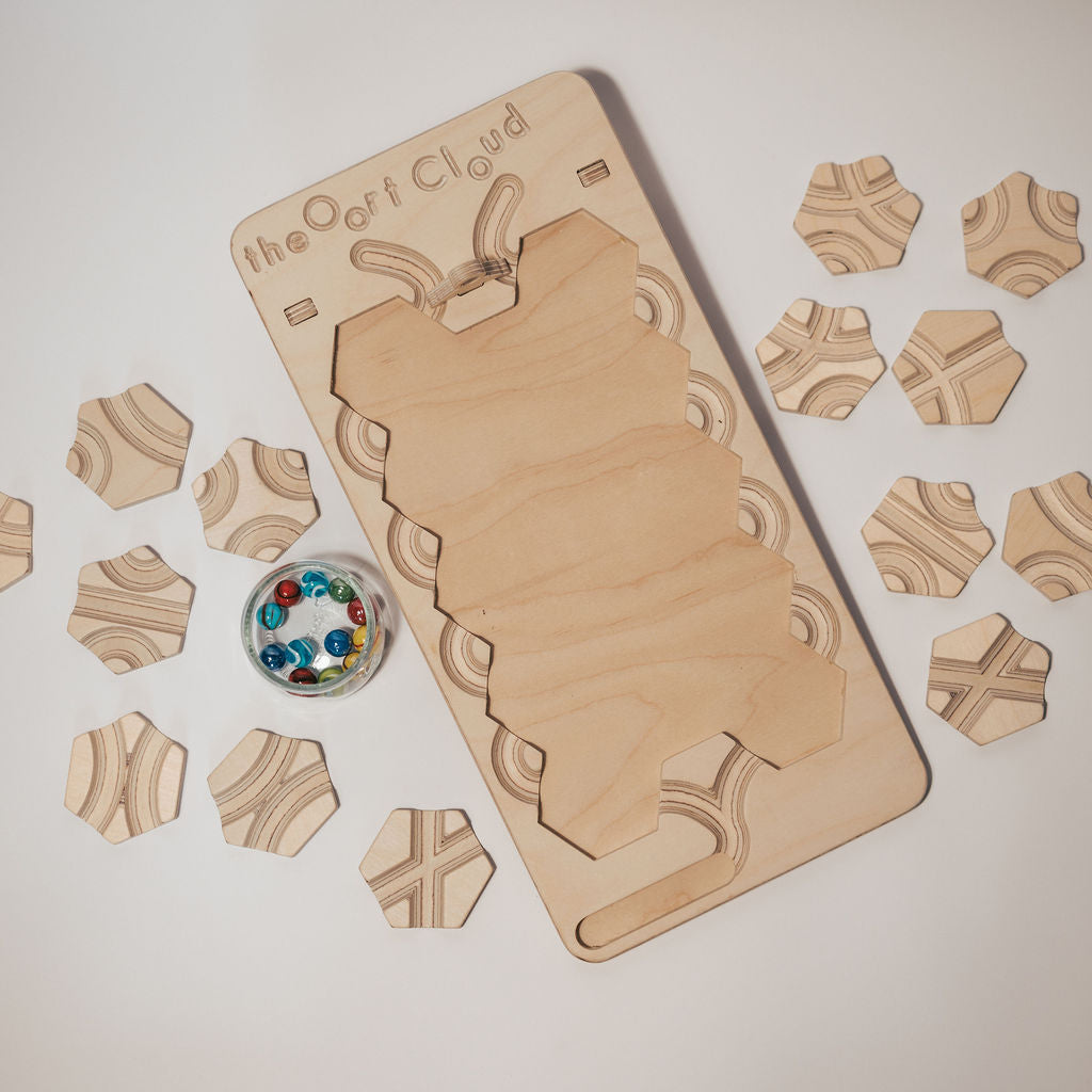 The Oort Cloud Marble Run Puzzle Game